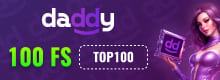 Daddy casino 100 FS код TOP100